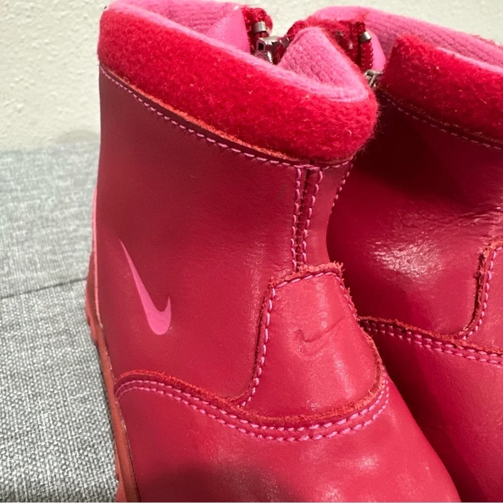 Nike Girls Red Boots